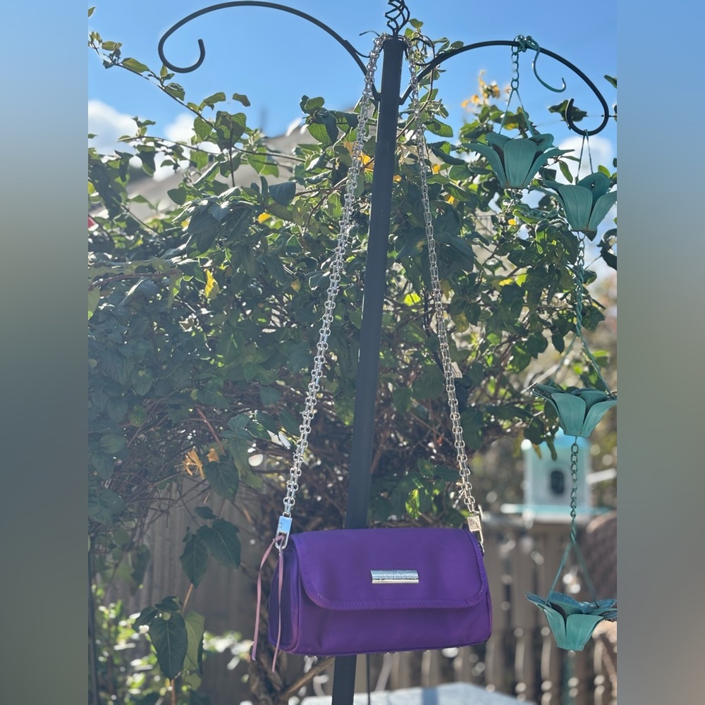 Younique Purple Chain Shoulder Bag